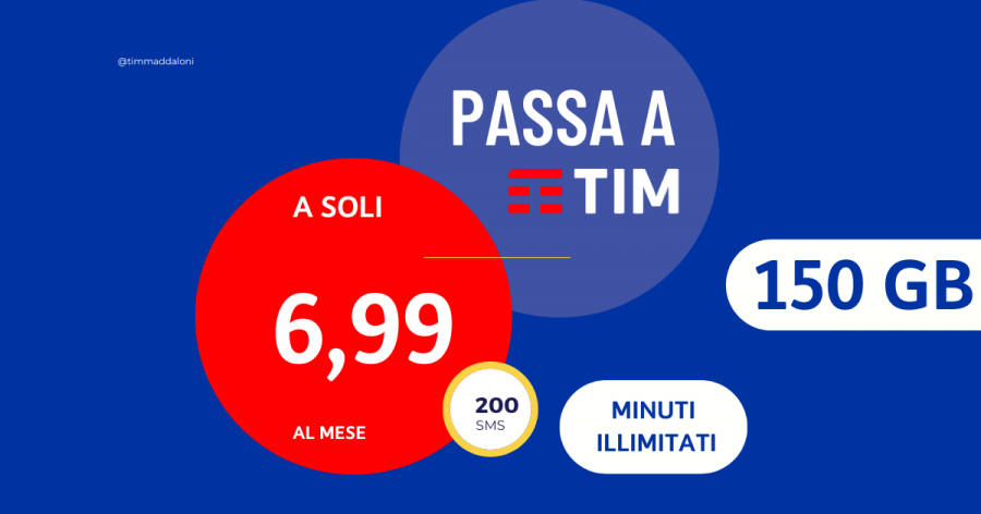 Tim - TIM Power Supreme Easy 6,99€